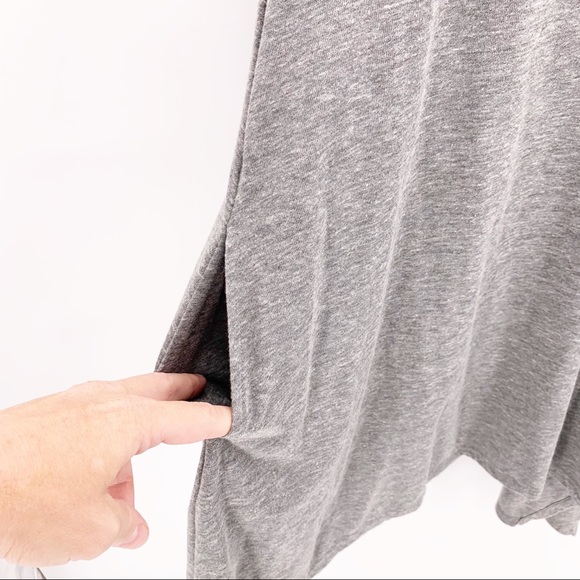 NEW Alternative Apparel Gray Casual Summer Dress Size Large - Picture 4 of 10